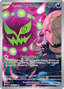 Cynthia's Spiritomb - 244/217 (Holofoil • NM)