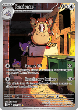 Raticate - 099/088 (Holofoil • NM)