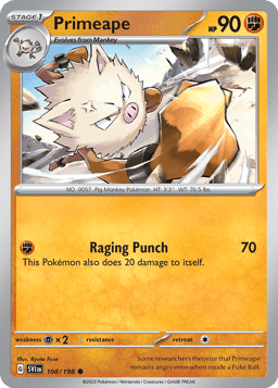 Primeape (Reverse Holofoil • NM)