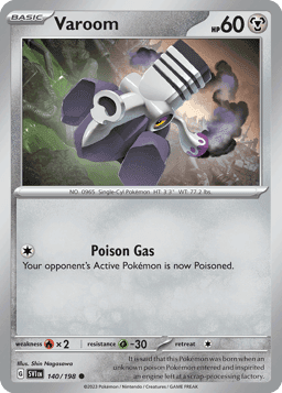 Varoom - 140/198 (Reverse Holofoil • NM)