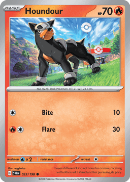Houndour - 033/198 (Reverse Holofoil • NM)