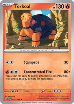 Torkoal (Reverse Holofoil • NM)