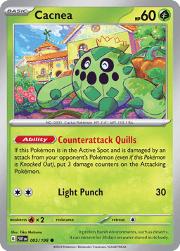 Cacnea - 005/198 (Normal • NM)