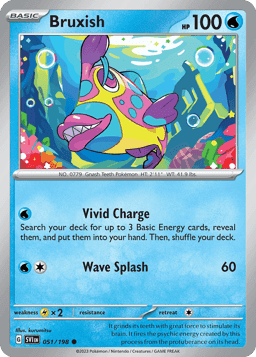 Bruxish (Reverse Holofoil • NM)