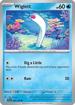 Wiglett - 056/198 (Reverse Holofoil • NM)