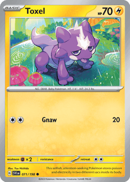 Toxel (Reverse Holofoil • NM)