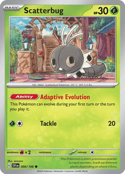 Scatterbug (Reverse Holofoil • NM)