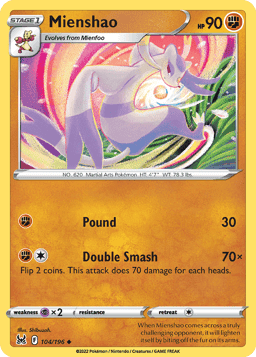 Mienshao (Reverse Holofoil • NM)