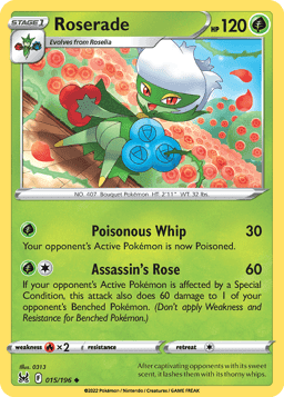 Roserade (Reverse Holofoil • NM)