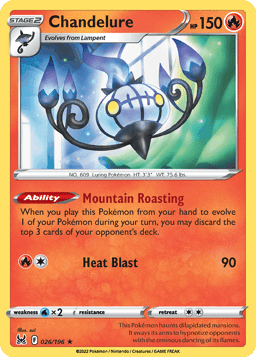 Chandelure (Holofoil • NM)