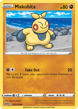 Makuhita (Reverse Holofoil • NM)