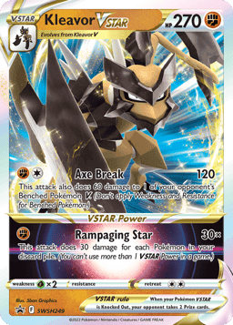 Kleavor VSTAR - SWSH249 (Holofoil • NM)